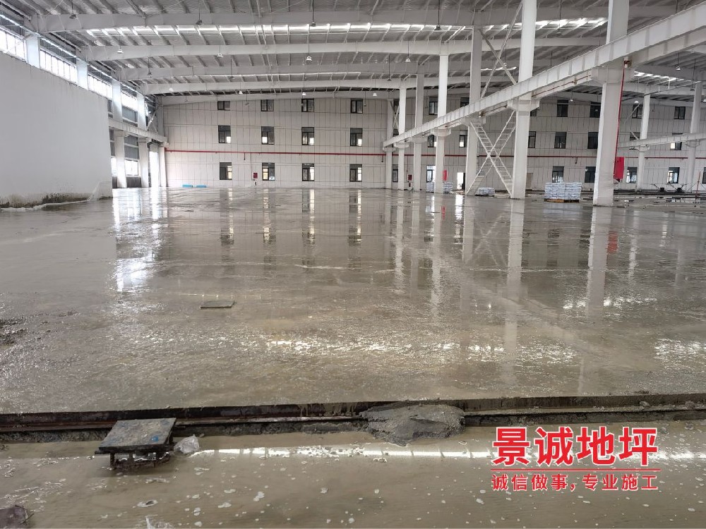 卓鑫汽车零部件有限公司激光整平地坪施工案例